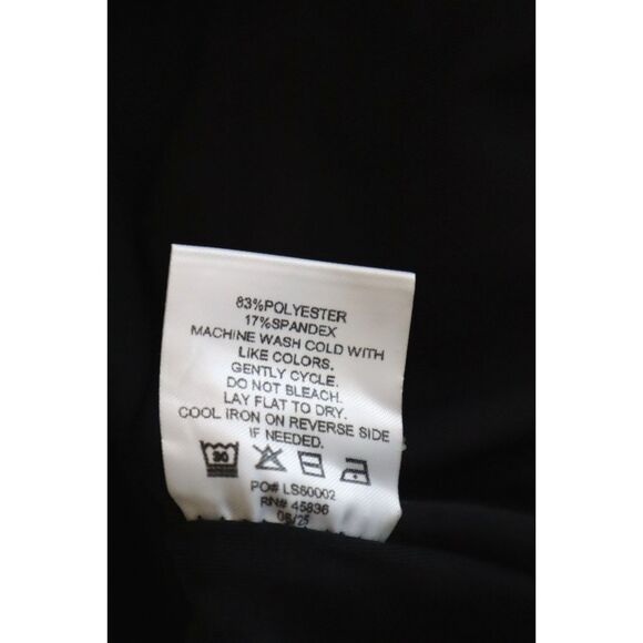 Express 50001CKM WMN's Sz M Black Body Sculpting Compression High Neck Tank Top - Picture 4 of 4